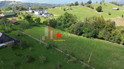 Teren intravilan 3.000–5.000 mp, priveliște panoramică – Bran–Șimon - foto 4