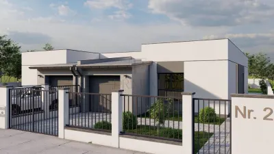 Duplex 4 camere - garaj - teren 400 mp - Mosnita Noua