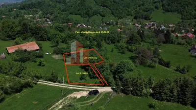 Loturi de teren 1.000 mp | Poarta – Bran | Vedere panoramică către Munții Bucegi - foto 4