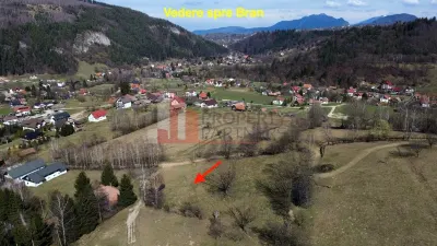 Teren Bran | 3.520 mp | Vedere Bucegi & Castelul Bran - foto 2