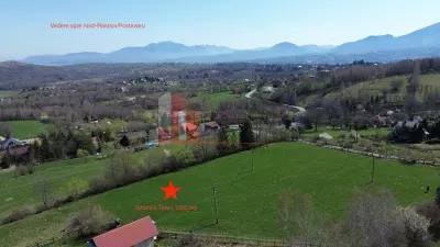 Teren Bran Tohanita | Intravilan 1.379 mp | Vedere Panoramică| - foto 4