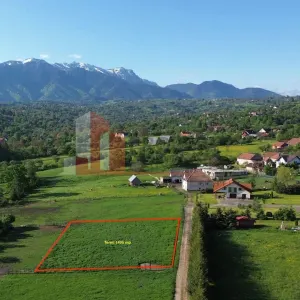 Teren intravilan 1.495 mp | Bran- Tohanu Nou | Vedere Bucegi | Deschidere 45 m - Zarnesti