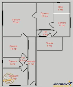 Casa cu farmec si potential, 4 camere, terasa, gradina privata, Central, Targu Secuiesc - foto 12