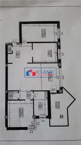 Inchiriere apartament 3 camere modern zona Centrala- Hotel Meridian Calea Turzii, Cluj - foto 12