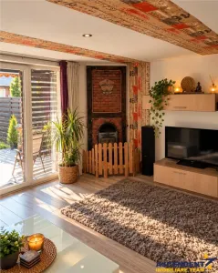 Casa tip duplex cu 3 dormitoare, curte, 3 locuri de parcare, 2 gradini, Ghimbav, Brasov - foto 2
