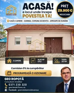 Casa in GORNEA, jud. CS - Gornea
