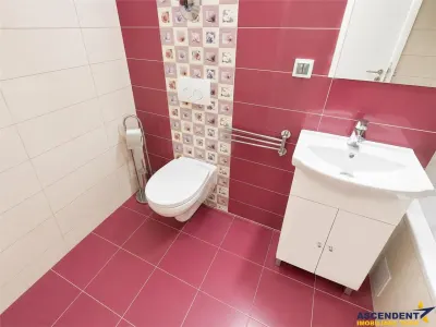 In ambianta insorita, mobilat, utilat, gata de mutat, etaj 1, boxa+parcare, Maurer, Coresi - foto 12