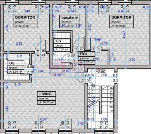 Apartament 3 camere Cisnădie - poza 12