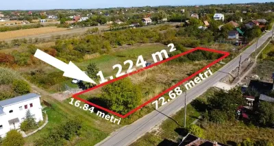 Investitie | Teren intravilan 1.224 m², front 72 m | Viile Satu Mare - foto 5