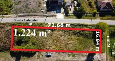 Investitie | Teren intravilan 1.224 m², front 72 m | Viile Satu Mare - foto 7