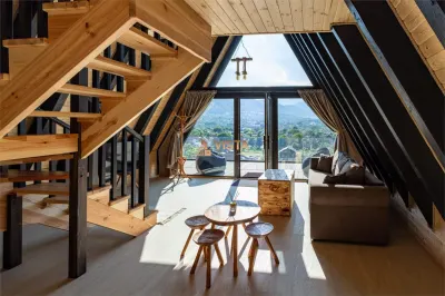 Afacere la cheie profitabilă sau casa de vacanță A-Frame in Sohodol,  Bran, Brasov - Sohodol