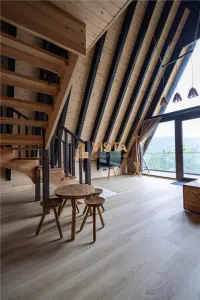 Afacere la cheie profitabilă sau casa de vacanță A-Frame in Sohodol,  Bran, Brasov - foto 15