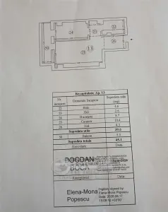 Apartament 1 camera, Galata, bloc nou intabulat,  45 mp, mutare imediata - foto 10