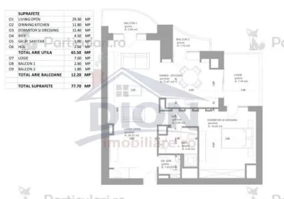 APARTAMENT SUPERB 3 CAM,  BD. UNIRII - foto 14