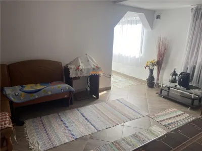 Casa de vanzare in sat Tataranu cu suprafata de 118 mp , teren 1287 mp, constructie moderna , mobilata complet - foto 19