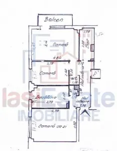 Apartament 3 camere decomandat, 73 mp, Baza 3 - 2 bai, centrala proprie si aer conditionat - foto 9