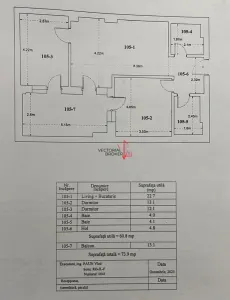 METROU TECLU - 3 CAMERE DECOMANDAT - ETAJ 7 - BLOC 2025 - foto 8