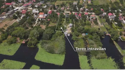 Teren Lacul Snagov 1.976 mp | 19,18 m front la lac | Vilă P+1 | 0% com - foto 4
