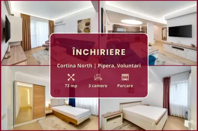 Cortina North || 2 dormitoare || Finisaje de lux || Comision 0 - foto 2