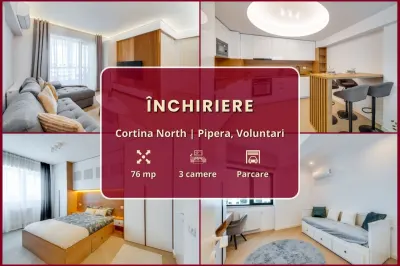 Cortina North || 3 Camere || 2 Dormitoare || Vedere panoramică - foto 2