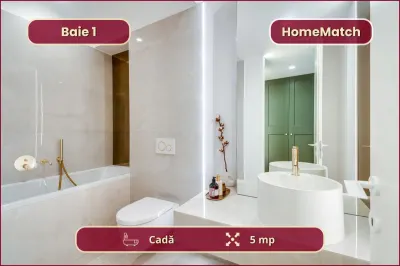 Cortina North || 2 Dormitoare || Amenajat premium || Comision 0% - foto 8