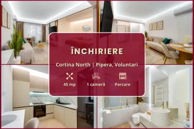 Cortina North || Studio premium || Prima închiriere || Comision 0% - foto 2