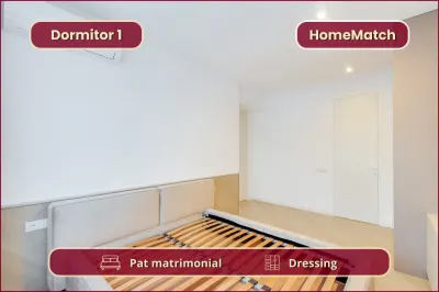 Cortina North || 2 dormitoare || Amenajat premium || Comision 0% - foto 7