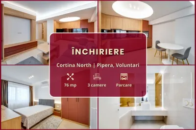 Cortina North || 3 camere || Prima închiriere || Comision 0% - foto 2