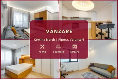 Cortina North || 3 camere || Birou || Investiție || Comision 0% - foto 2