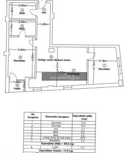 Apartament spațios | 3 camere | 2 băi | parcare | C. Baciului - foto 10
