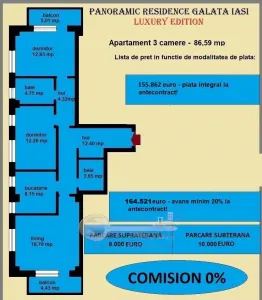 Apartament 3 camere Iași - poza 3