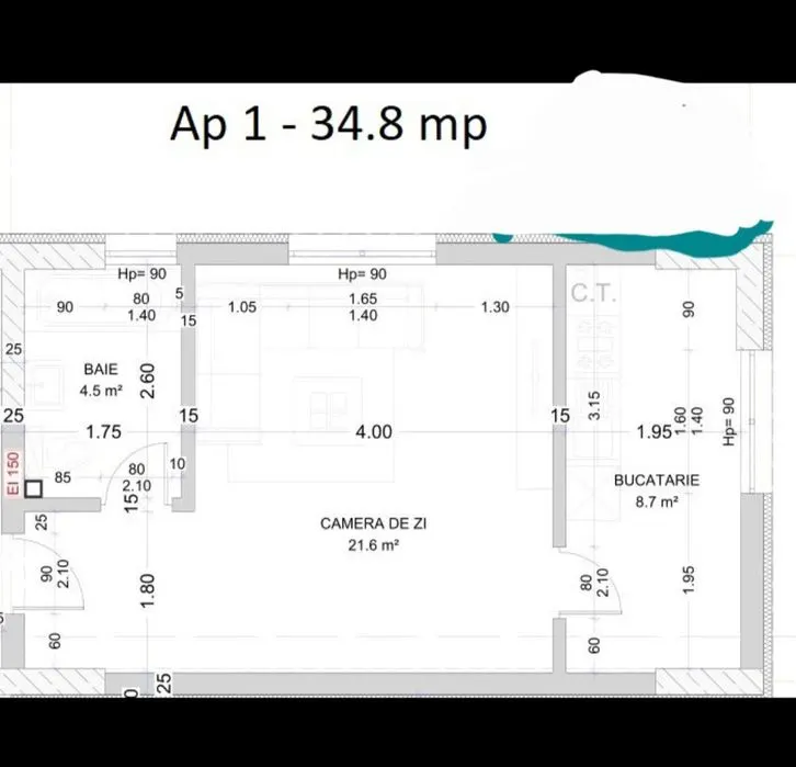 Apartament 1 camera București - poza 1