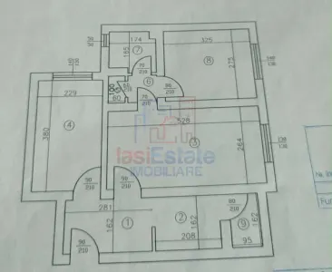 Apartament 3 camere zona Podu Ros - Fara Risc - Iasi