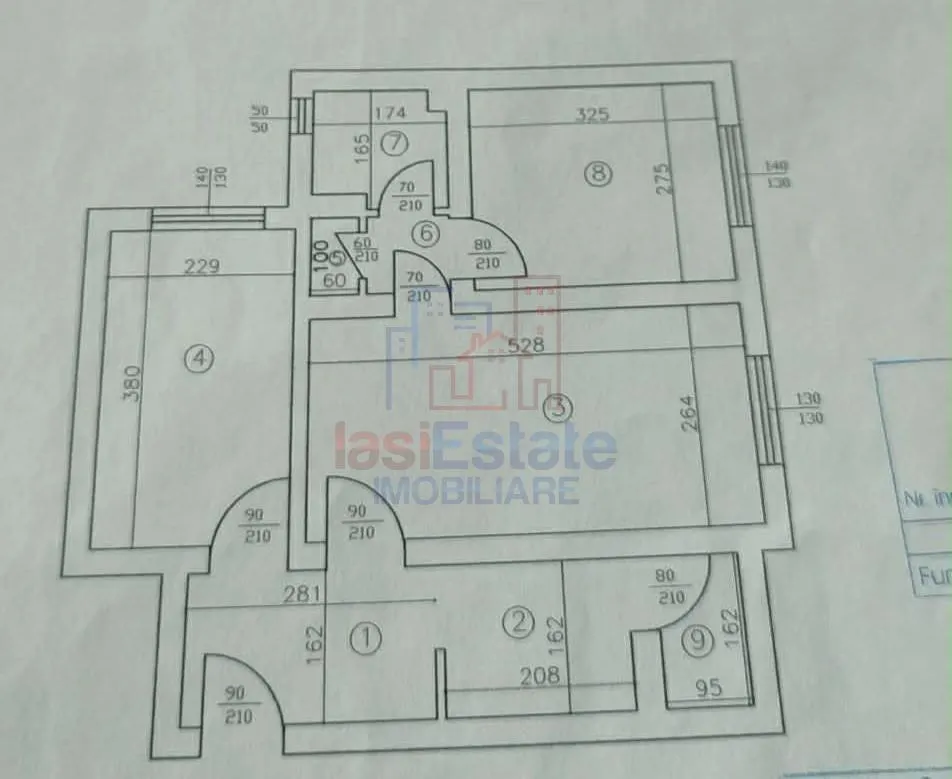 Apartament 3 camere Iași - poza 1