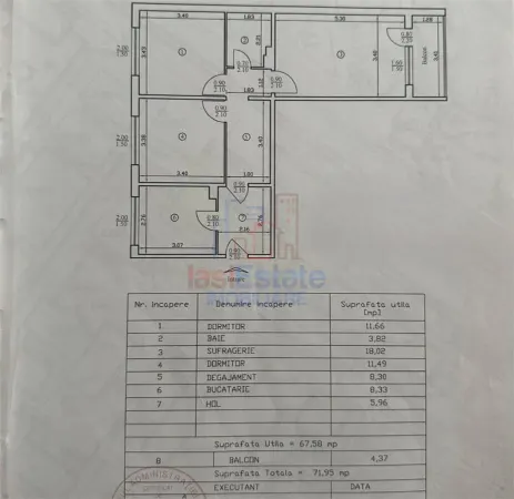Apartament 3 camere Iași - poza 2