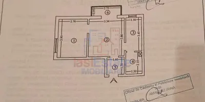 Apartament cu 2 camere, 37 mp, etaj 2/10, Podu Ros - Tesatura - foto 6