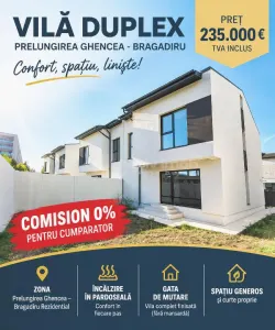 Vanzare - Casa - Vila - Prelungirea Ghencea - Cartierul Latin - 235000E TVA INCLUS - Comision 0 ! - Bucuresti