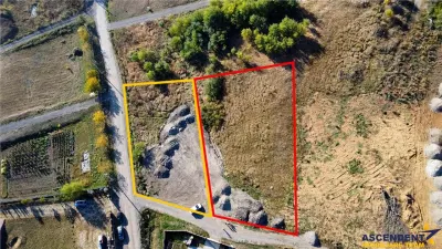 Doua parcele de teren intravilan cu o geometrie ideala si o pozitionare de exceptie - foto 4