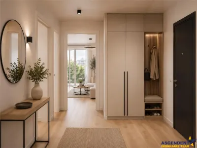 Dublu confort: 2 camere decomandate, 2 bai, 2 balcoane, clasa A, insorit, Avantgarden, Brasov - foto 4