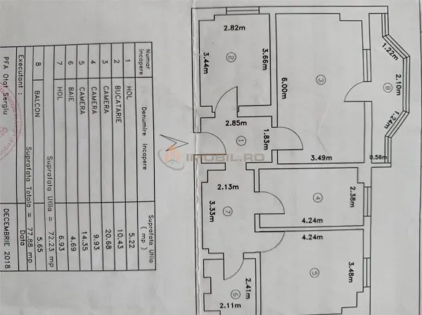 Apartament 3 camere Iași - poza 1