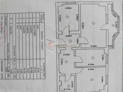 Apartament 3 camere zona Esplanada - Nicolina - Iasi
