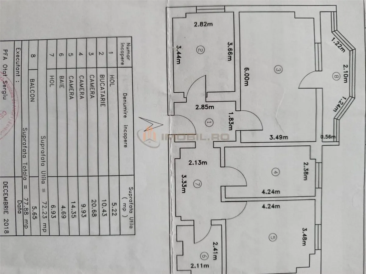 Apartament 3 camere Iași - poza 1
