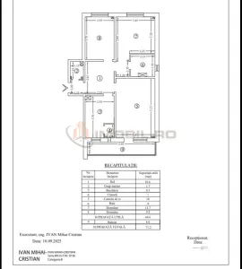 zona Dacia - Decomandat Apartament cu 3 camere - foto 2
