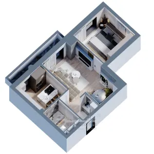 COMISION 0% | Apartament de vanzare 2 cam, etaj intermediar,  zona FRUMOASA - DIRECT DEZVOLTATOR - foto 10