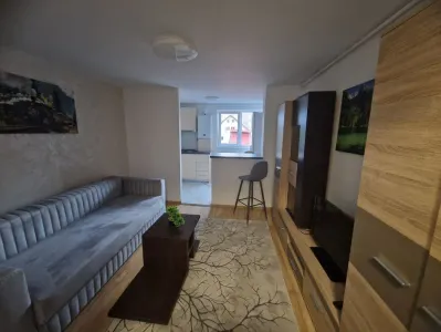 Garsoniera renovata complet, Etaj 3/4, Tractorul,Brasov - foto 2