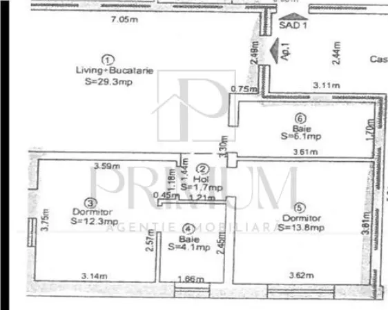 Apartament 3 camere Giroc - poza 11