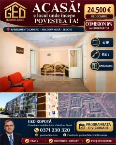 Apartament 2 camere Moldova Noua - Moldova Noua