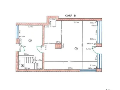 Spatiu comercial zona Barbu vacarescu 127 mp S+P - foto 2