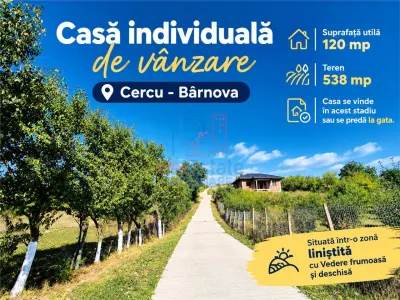 Casa individuala cu vedere frumoasa - Barnova
