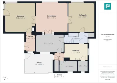 Apartament 3 camere  – Central Arad - foto 8
